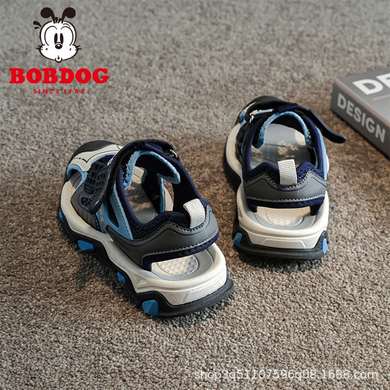 Babu Bean Children'S Shoes Supply Boys Sandals Summer Big Children Baotou Children Sports Beach Shoes Primary School Students - Image 4