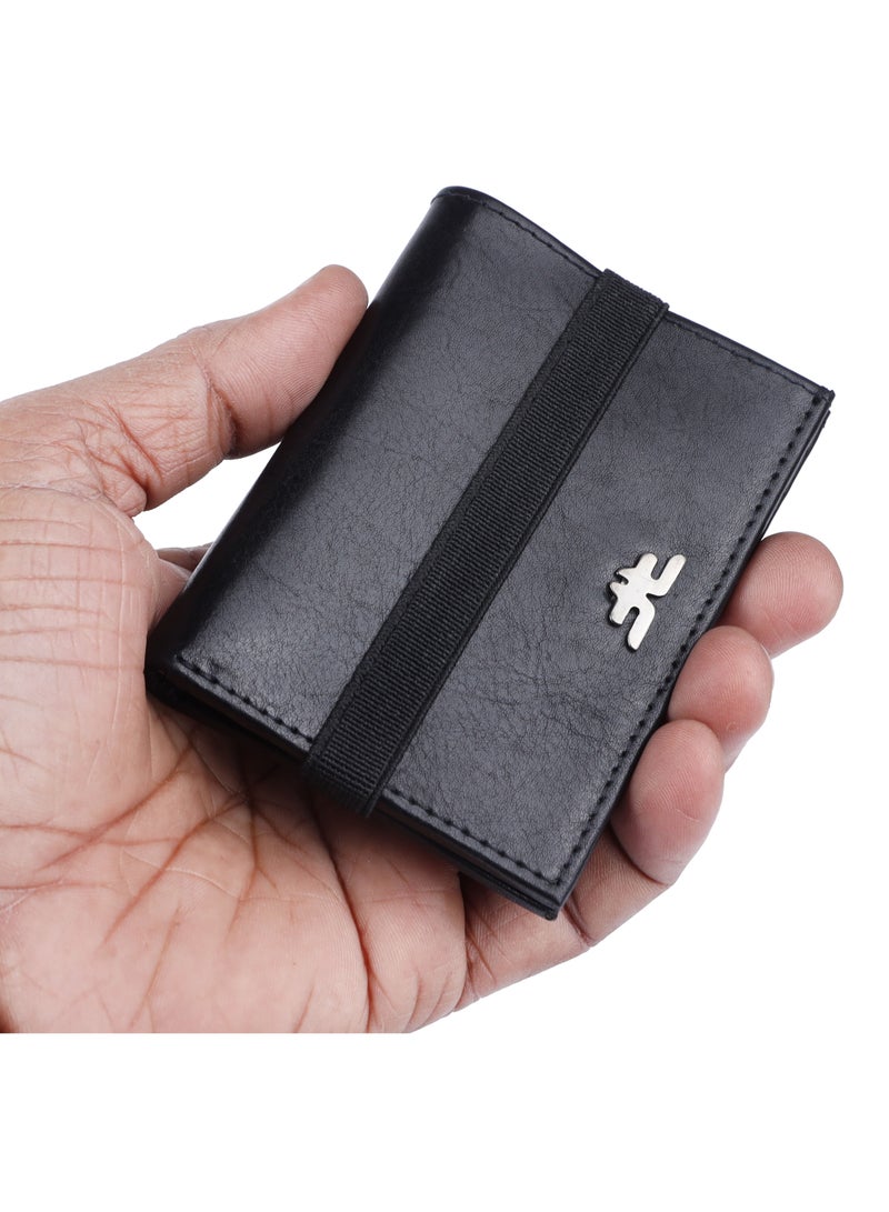 LAVERI LEATHER Laveri Genuine Leather Designer Card Holder Wallet With RFID Protection 1977L  - Image 4