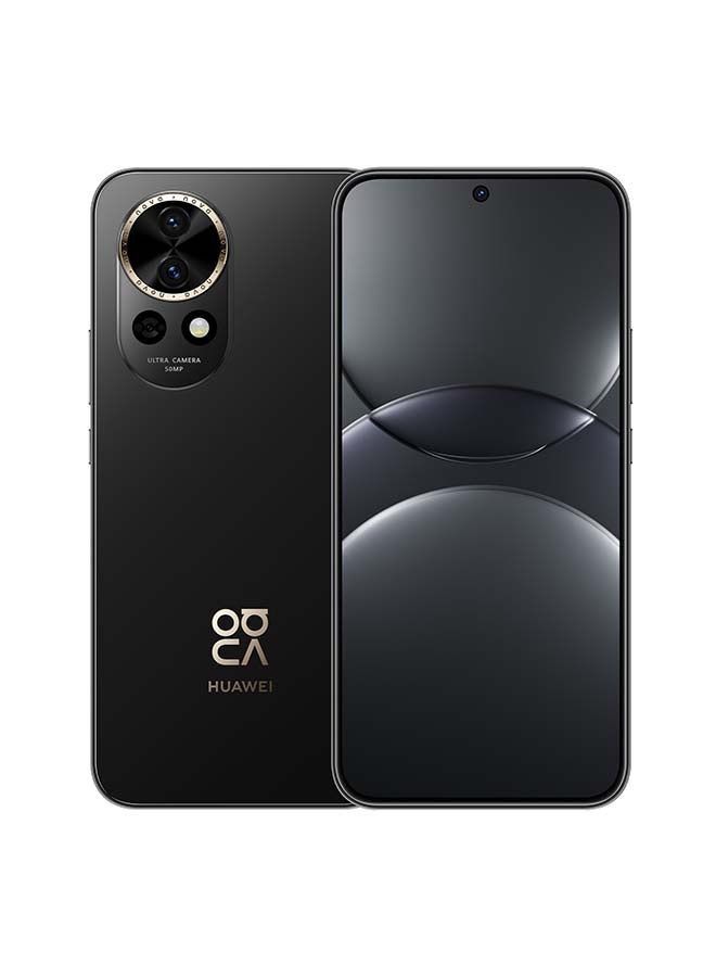 HUAWEI Nova 13 Dual SIM Smartphone Black 12GB RAM  256GB 4G - Middle East Version - Image 1