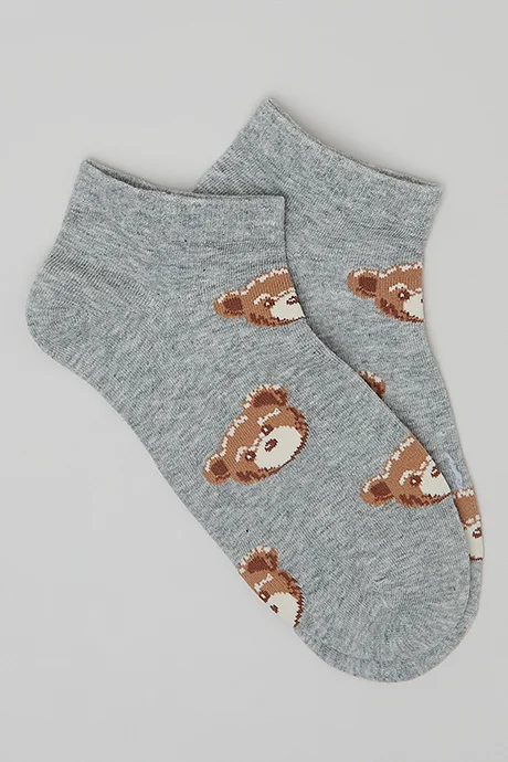 أر أند بي 3 Pack Patterned Ankle Socks