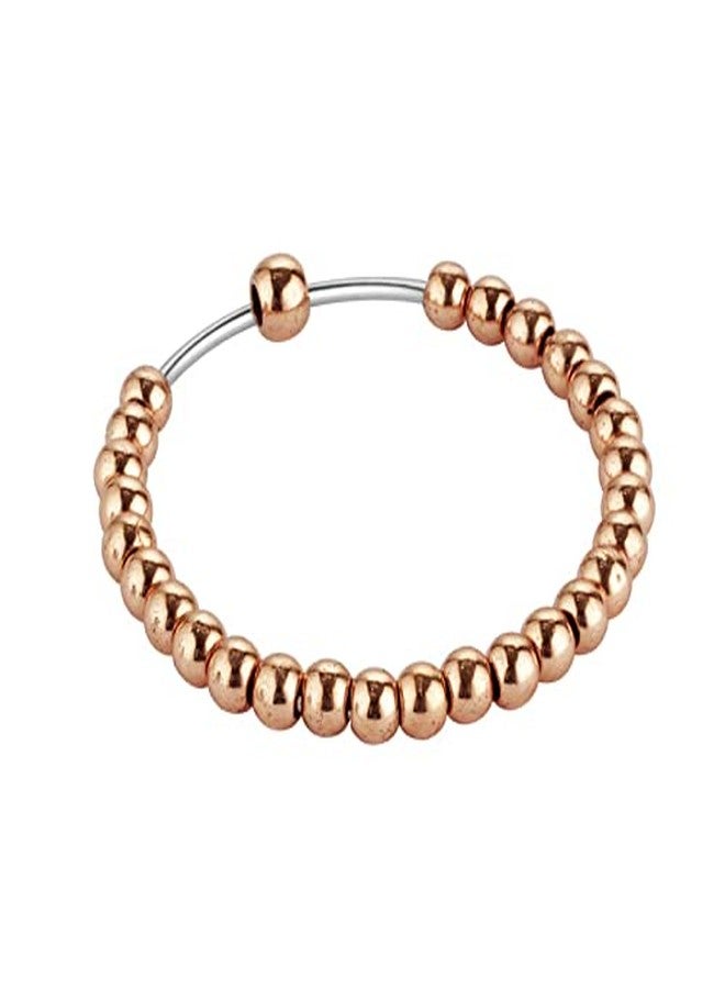 بسماد خرز سمران بسماد، سوار سيخي للرجال والنساء، لون ذهبي وردي (2-4) - Image 3