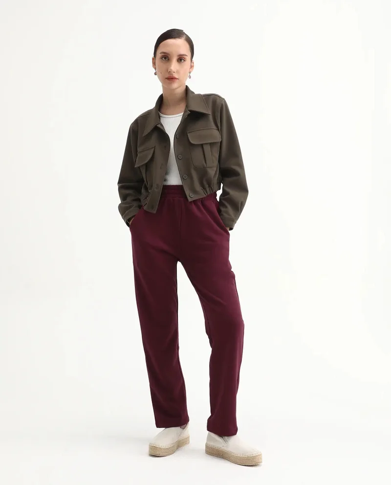 ريريزم Women's Terry Straight Fit Trackpants