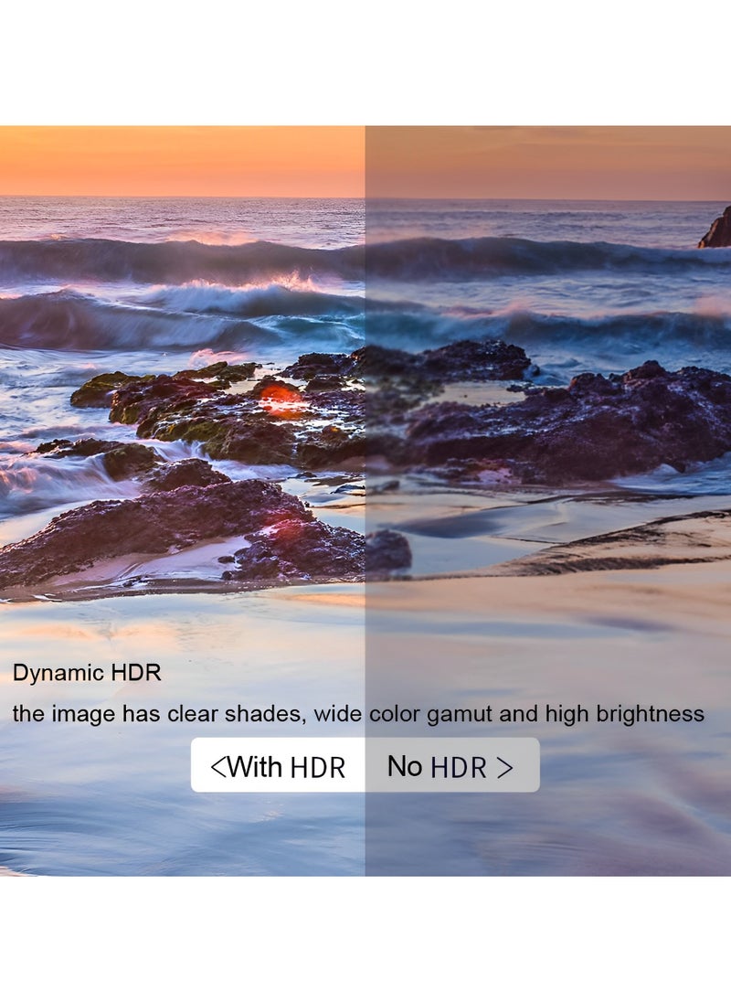 فيرليكس كابل HDMI 2.1 من الألياف الضوئية عالي السرعة مع عرض نطاق ترددي 48 جيجابت في الثانية | سلك HDMI معتمد فائق الدقة 8K@60 هرتز، دقة 4K@120 هرتز | كابل HDMI بطول 2 متر مع نسيج مضفر للهاتف وXbox وPlayStation والتلفزيون والكمبيوتر الشخصي  - Image 4