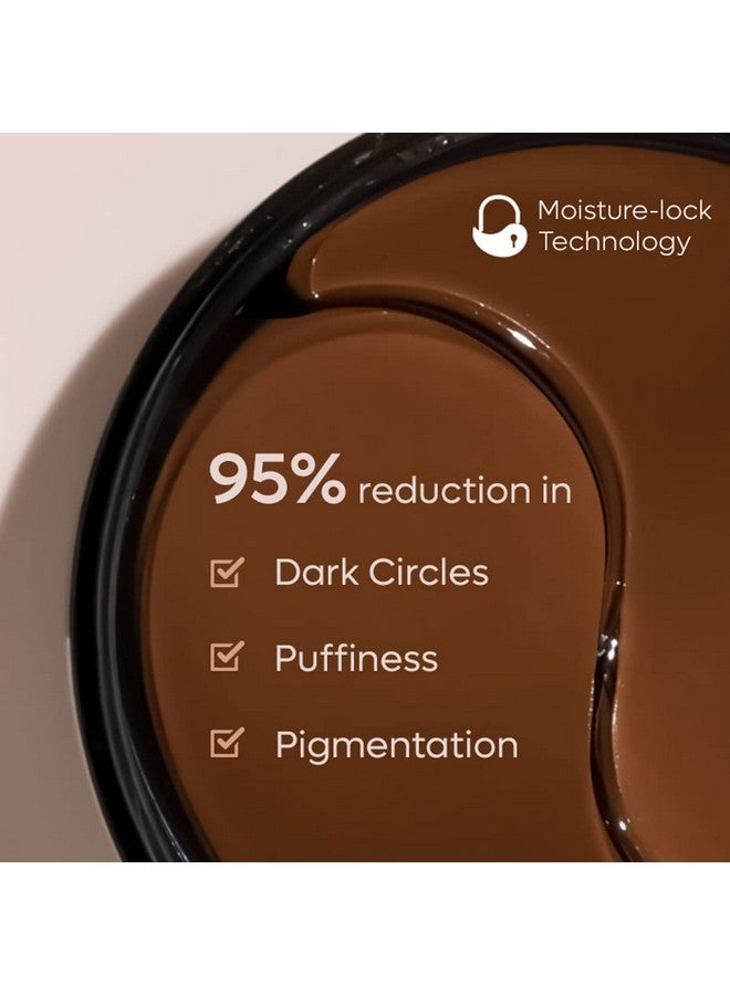 إم كافيين مجموعة تقليل الهالات السوداء مع كريم القهوة تحت العين ورقع هيدروجيل تحت العين تقلل من الانتفاخ والخطوط الدقيقة والترطيب لجميع أنواع البشرة - Image 3