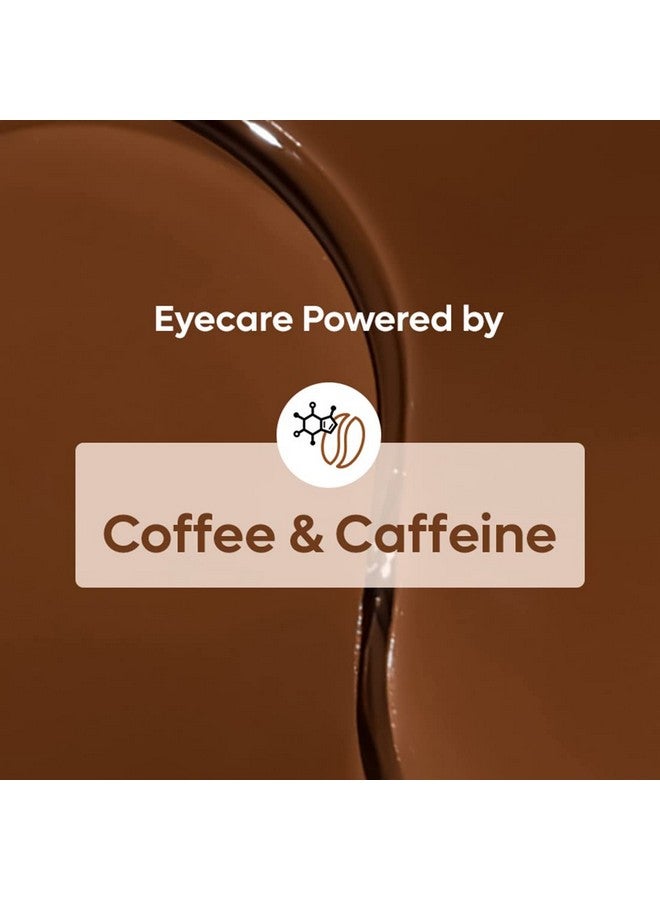 إم كافيين مجموعة تقليل الهالات السوداء مع كريم القهوة تحت العين ورقع هيدروجيل تحت العين تقلل من الانتفاخ والخطوط الدقيقة والترطيب لجميع أنواع البشرة - Image 4