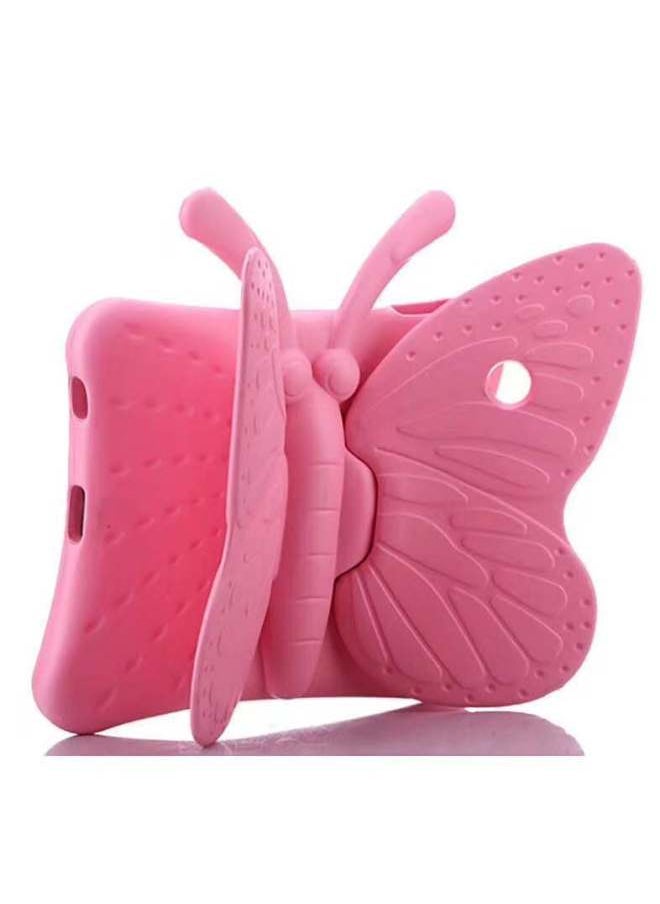 Ipad234 All-inclusive Protective Cover Butterfly 5 Anti-fall Pro11 Tablet Case Mini6 Cartoon Bracket Case-Color:Green-Applicable Model:MINI45 General