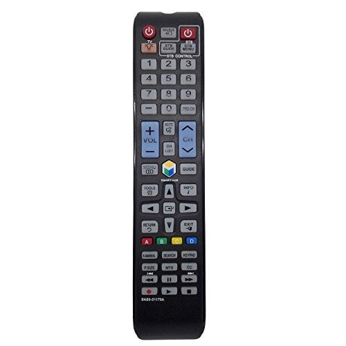 BOMAZ Replacement Remote Control for Samsung UN60H6350 UN75H6300 UN32H5500 UN40H5500 Smart LED TV - Image 2