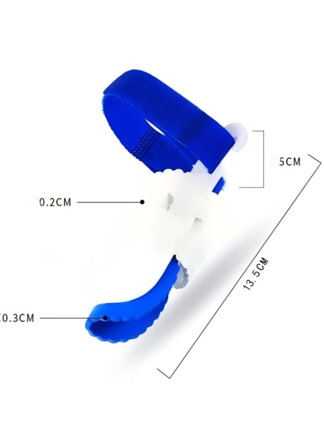 Bunion Corrector, for Hallux Valgus Relief,Overlapping Toes,Non-Surgical Hallux Valgus Correction (2-pcs) Toe Orthosis, Toe Bunion Orthosis, Adjustable Knob Suitable for Men and Women Left and Right Feet - Image 5