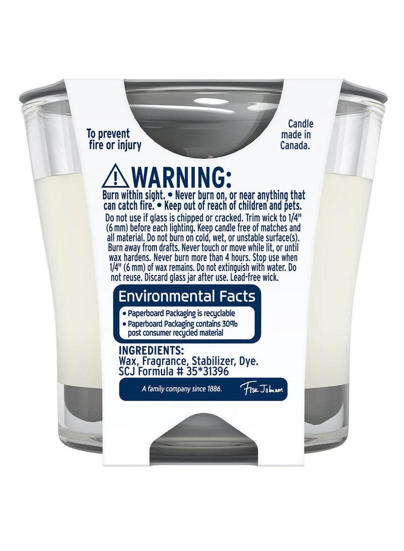 جليد شمعة معطرة برائحة الفانيليا الشفافة 96 جرام - Image 4