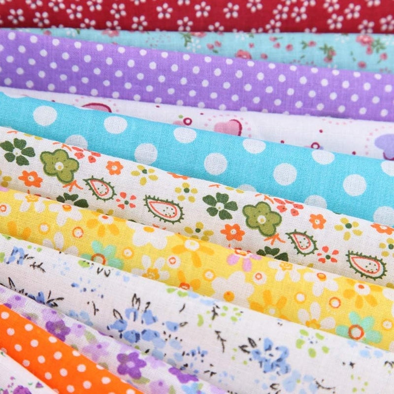 Square Patch Work, 100PCs Bright Colors Sewing Craft DIY Clothing Accessories with Exquisite Workmanship for Friends and Families - Image 4