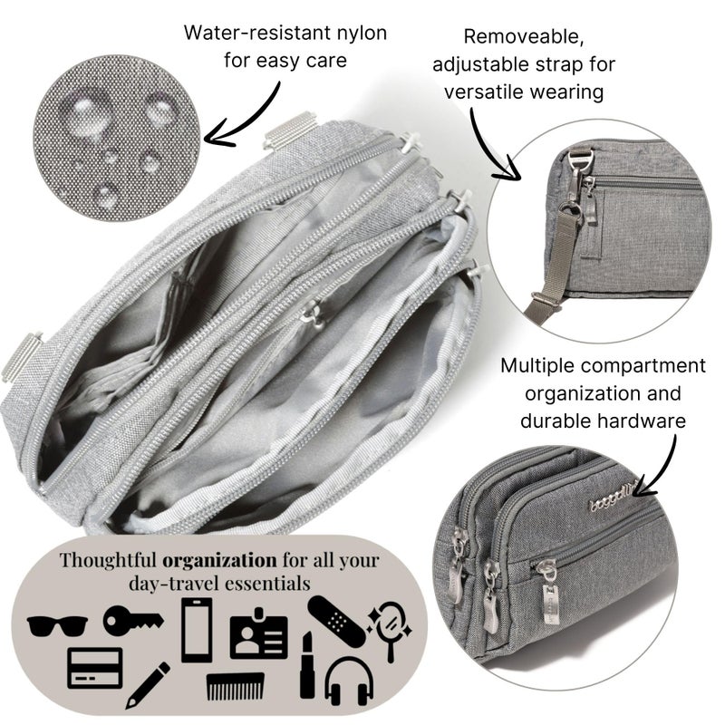 Baggallini Triple Zip Bagg - Image 4