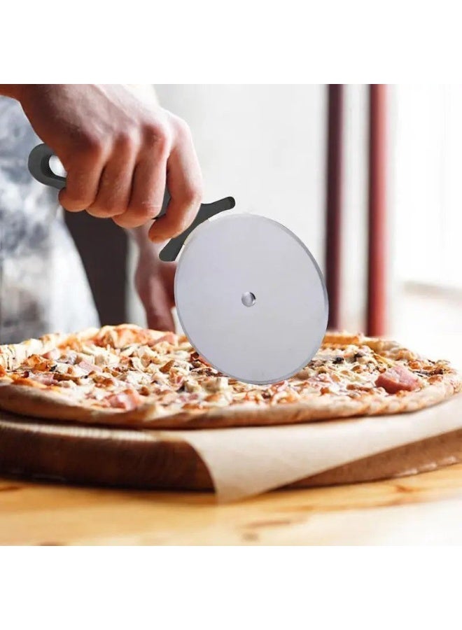 قطاعه بيتزا يدوية ملونة – تصميم عملي لقطع البيتزا بسهولة وسرعة – أداة أساسية لكل مطبخ Z - Image 2