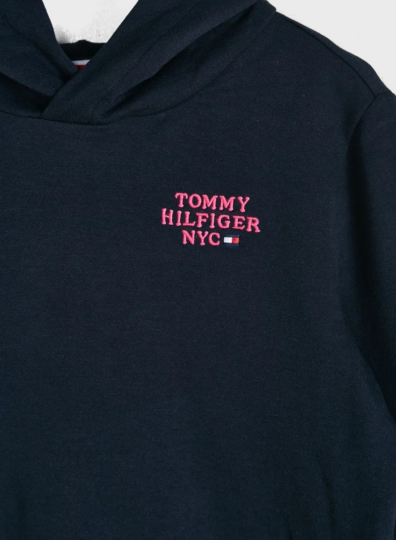 TOMMY HILFIGER Kids Logo Hoodie