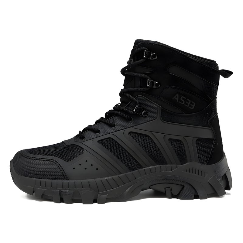 Large Size Military Boots Men'S Shoes Outdoor High-Top Desert Tactical Hiking Hiking Shoes Military Boots Men - Image 2