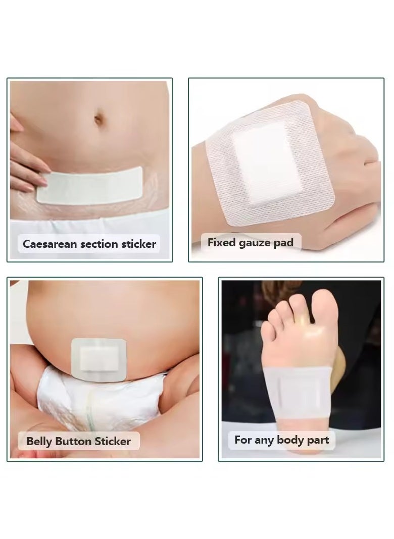 SURGIN PORE Surgin Pore Waterproof Non-Woven Sterile Self Adhesive Wound Dressing, 10pcs  - Image 2