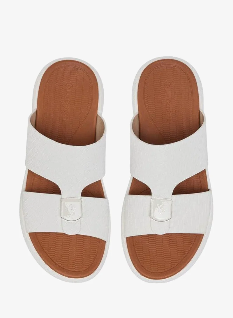 لو كونفورت صنادل رجالية مريحة سهلة الارتداء بنقوش