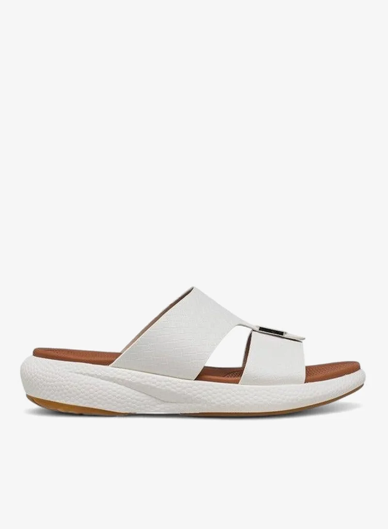 لو كونفورت صنادل رجالية مريحة سهلة الارتداء بنقوش