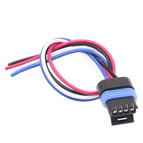YUNDA 12102678 IP1025 PT2296 IAC Valve Connector Pigtail 4 way Flat 19922004 GM Idle Air Control Valve IAC2 - Image 1