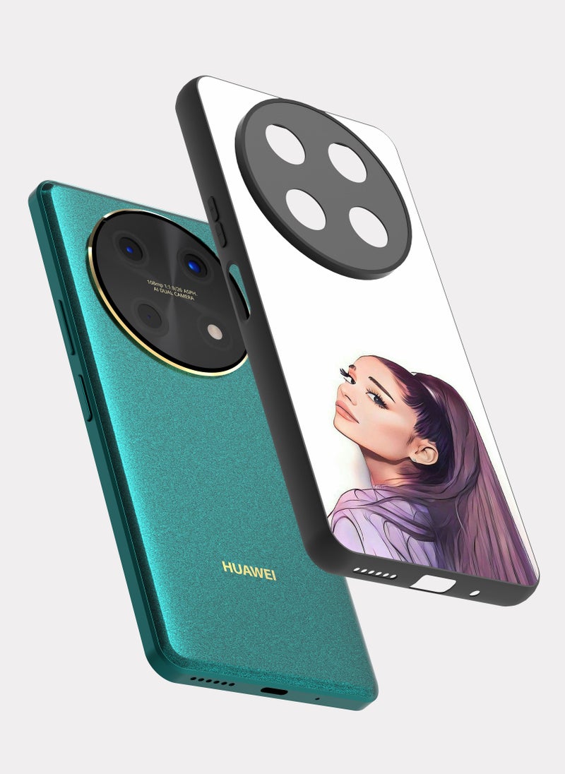 بكسلات كفر هواوي نوفا 12 أي اريانا غراندي ابيض - Image 2