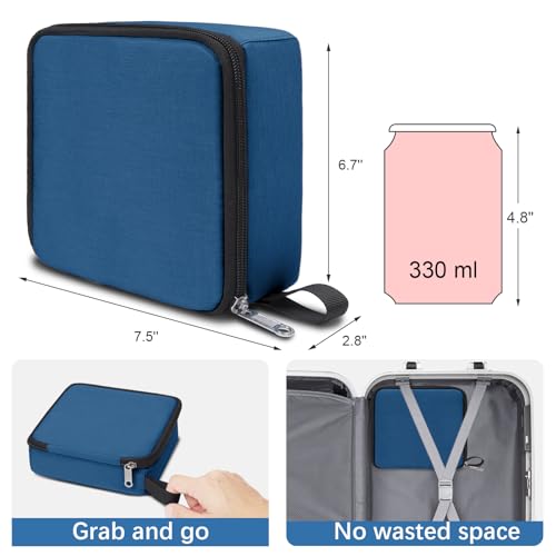 Bukere Travel Sunglasses Organizer Case, Adjustable Slot For Multiple Pairs, Portable Eyeglasses Storage Box for Men Women - Image 4