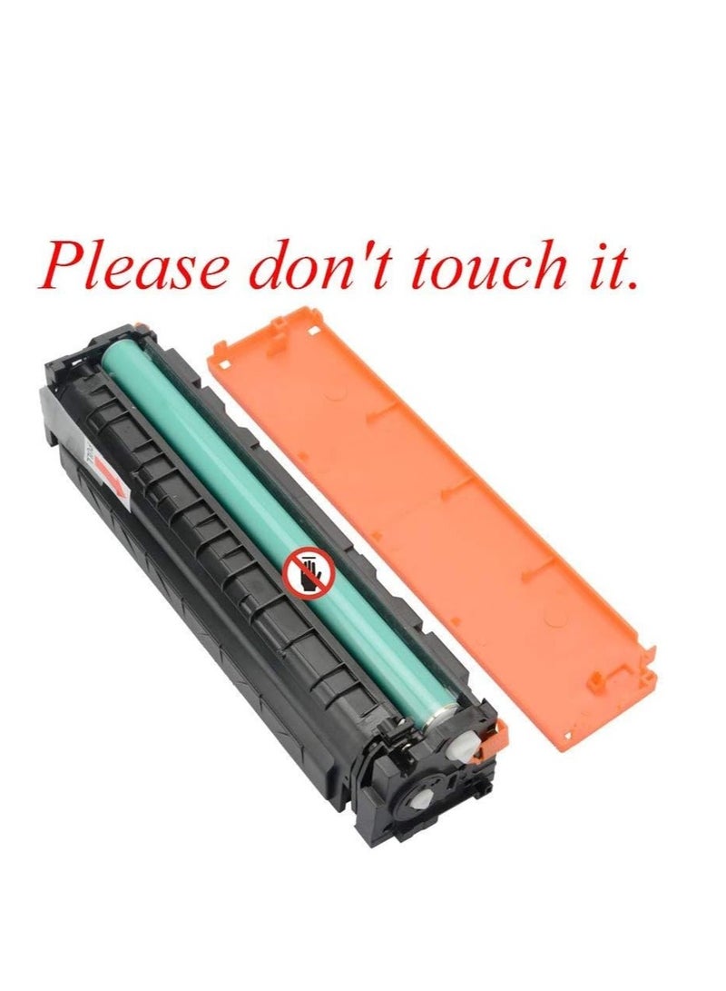 Terabyte 207X 207A Toner (With Chip) Compatible for 207A 207X Multipack Toner for Color Laserjet Pro MFP M283fdw M282nw M255dw M283fdn M255nw W2210A W2211A W2212A W2213A Black Cyan Yellow Magenta - Image 2