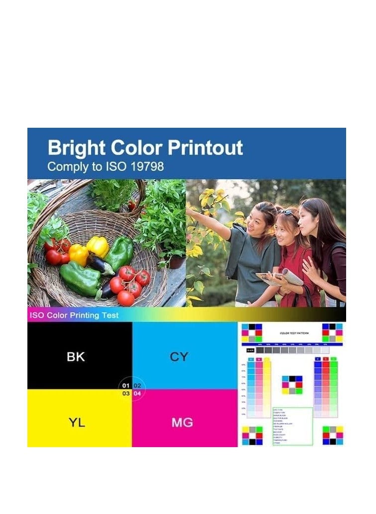 Terabyte 207X 207A Toner (With Chip) Compatible for 207A 207X Multipack Toner for Color Laserjet Pro MFP M283fdw M282nw M255dw M283fdn M255nw W2210A W2211A W2212A W2213A Black Cyan Yellow Magenta - Image 5