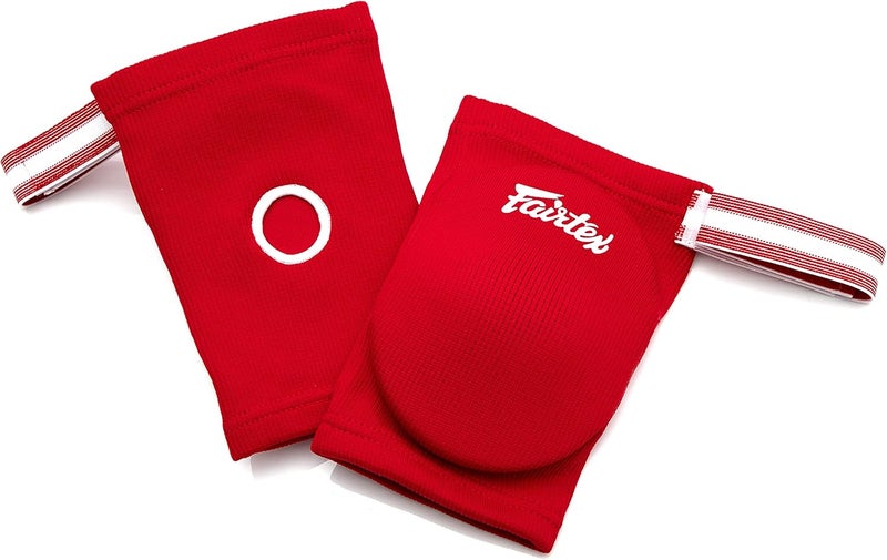 Fairtex Store Elastic Elbow Pads EBE1 Muay Thai Kick Boxing Protect Soft Fabric - Image 2