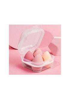 Sinen SINEN 4 Pcs Dry and Wet Use Makeup Sponge Set Blender Beauty Foundation Blending Sponge for Liquid, Cream, and Powder with Egg Sponge Blending Holder Box  - Image 5