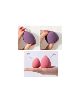 Sinen SINEN 4 Pcs Dry and Wet Use Makeup Sponge Set Blender Beauty Foundation Blending Sponge for Liquid, Cream, and Powder with Egg Sponge Blending Holder Box  - Image 3