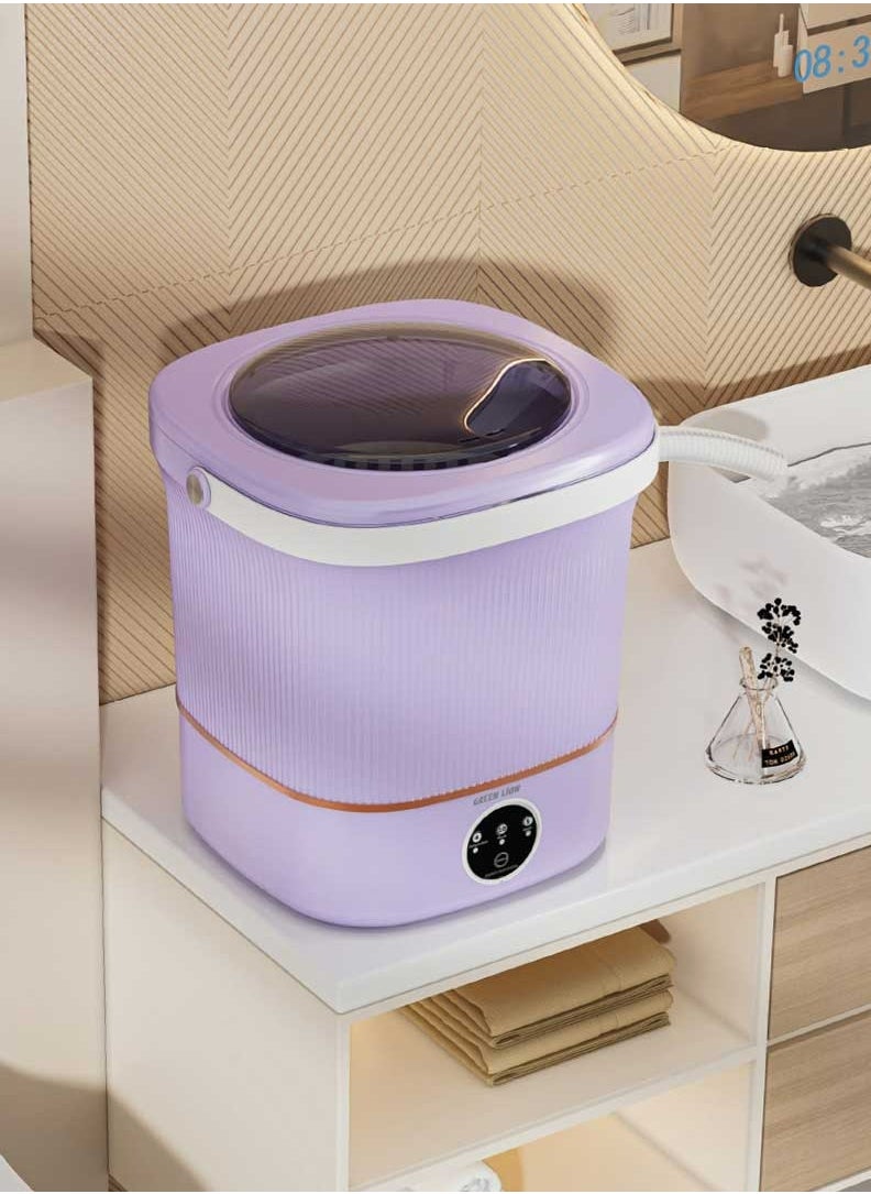 GreenLion - GreenLion Portable Mini Washing Machine 12L (Purple) - Image 1