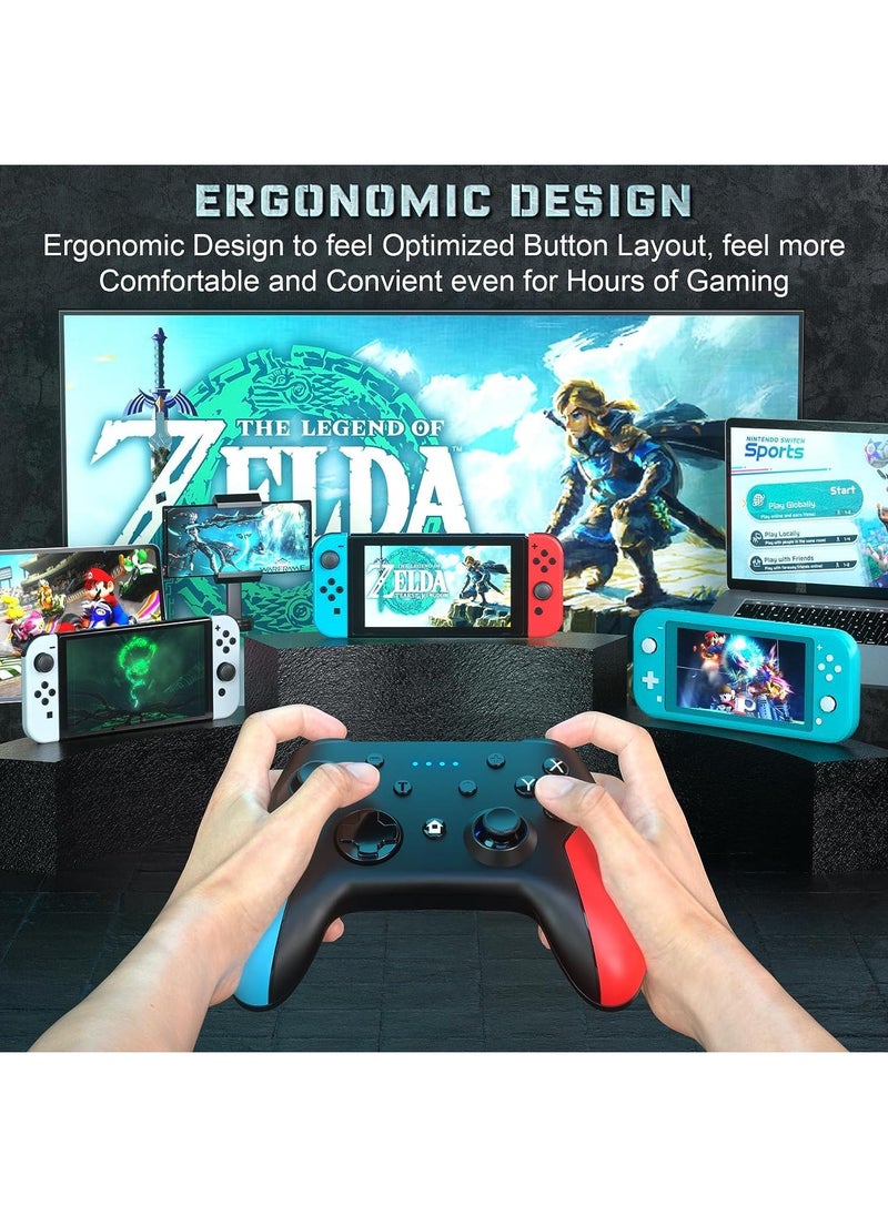 Sweet seven - Wireless Pro Controller for Nintendo Switch - Enhanced Gaming Experience with Wake-up, Turbo, and Vibration - Compatible with Switch/Switch Lite/Switch OLED - Image 1