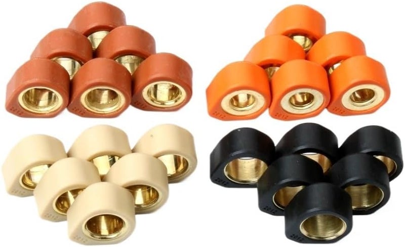 Motorcycle 6pc Roller Set/Variator Weights 20x12mm 9g 11g 13g 16g Fit For Teo S 125cc 150cc 4T(20x12mm 11g) - Image 2