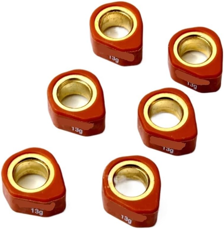 Motorcycle 6pc Roller Set/Variator Weights 20x12mm 9g 11g 13g 16g Fit For Teo S 125cc 150cc 4T(20x12mm 11g) - Image 4