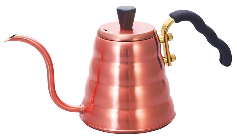 Hario Buono Hot Coffee Brew Drip Kettle Copper 700 ml  - Image 1