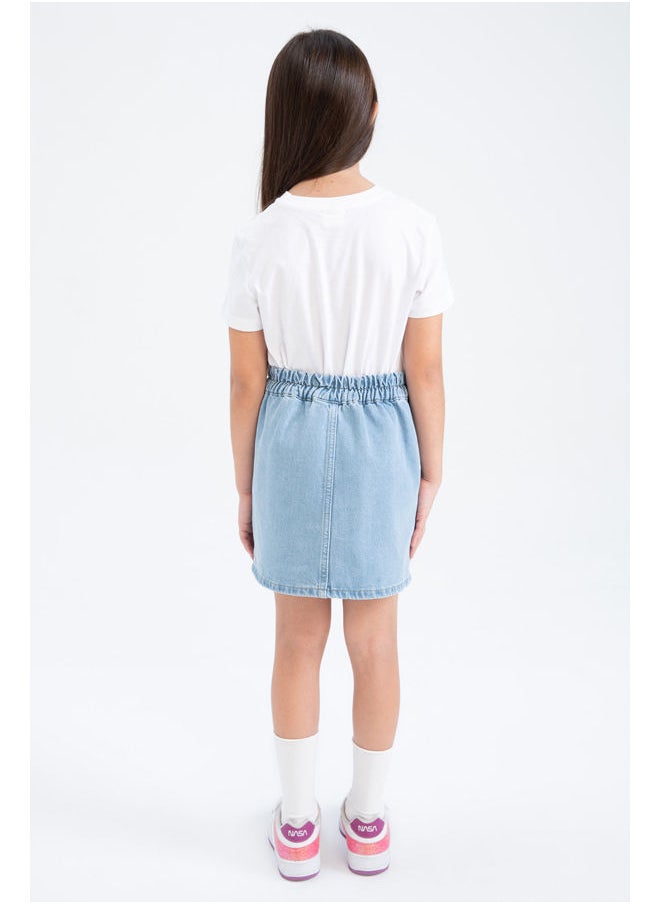 DeFacto - Girl Relax Fit Denim Skirt - Image 1