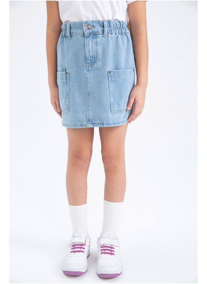 DeFacto - Girl Relax Fit Denim Skirt - Image 1