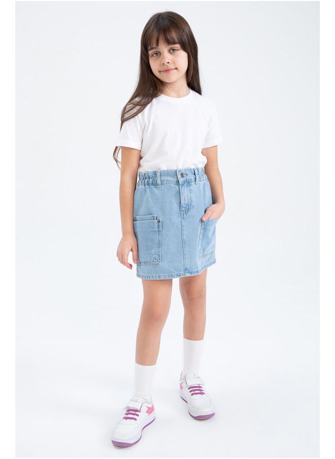 DeFacto - Girl Relax Fit Denim Skirt - Image 1