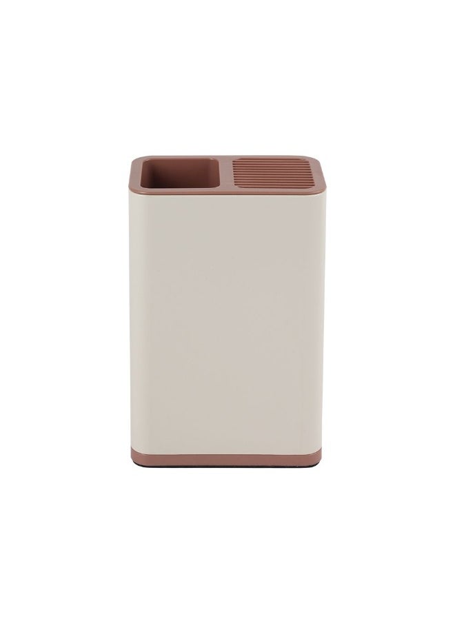 DANUBE HOME Danube Home Mocha Knife & Cutlery Holder 16 X 10 X 24 Cm | Abs Cutleries Stand | Durable Kitchen Utensils Accessories For Home Dining Kitchen - Multi Color  - Image 3