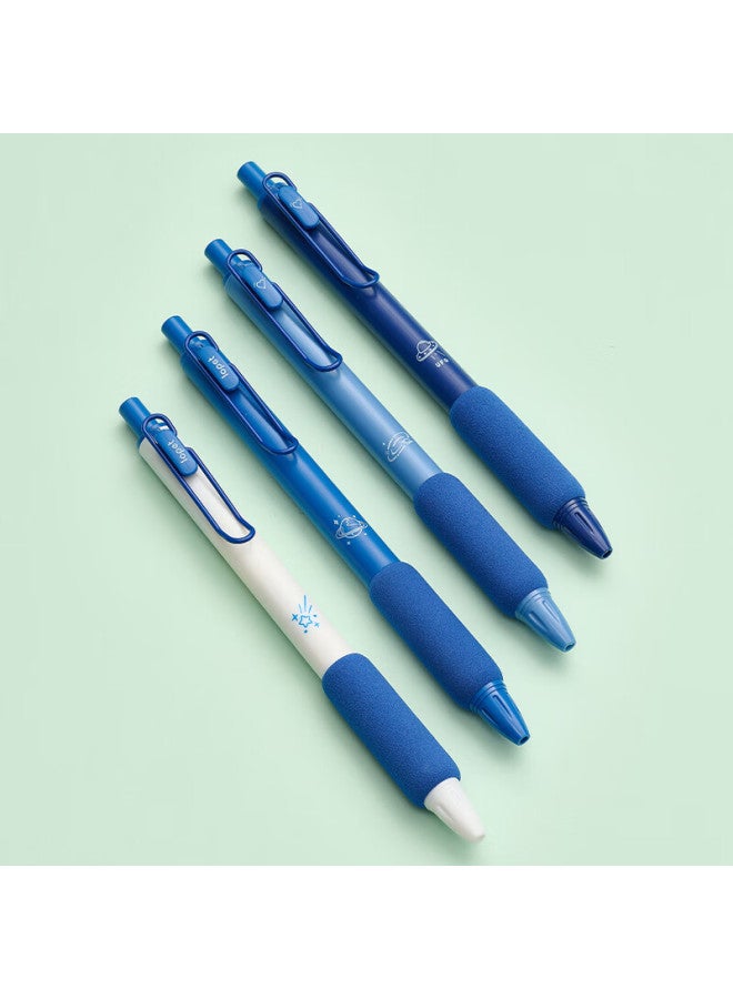Lopet Blue And Black Neutral Pen Ink Blue Medical Prescription Pen Ink Nurse Click Signature Pen Student Medical Blue Black Pen Core Doctor'S Water Pen Special Press Lt-2062 - Image 5