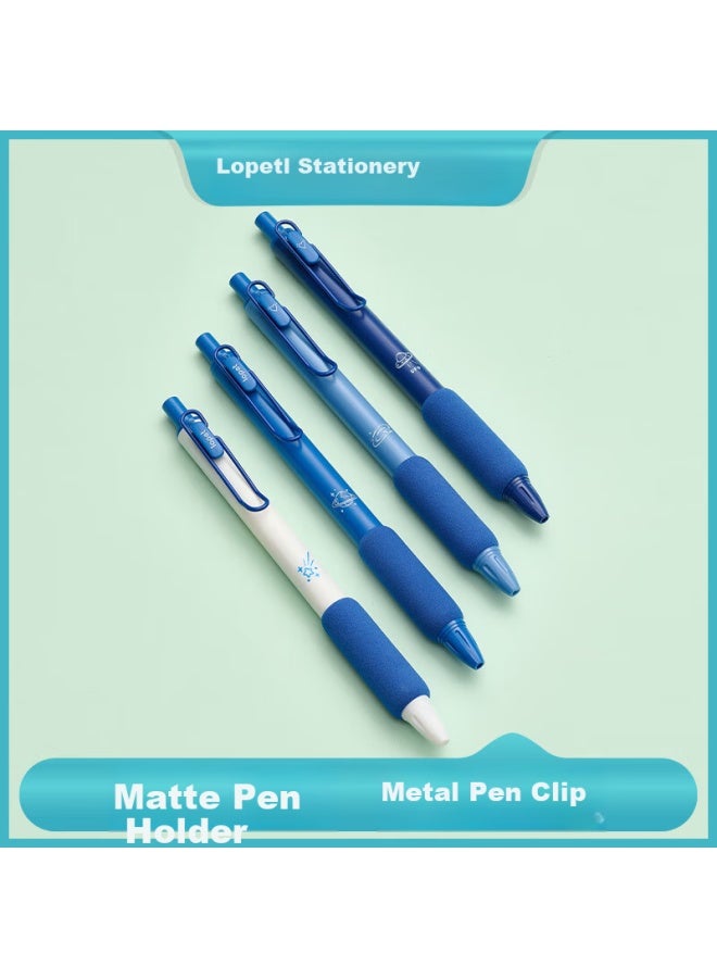Lopet Blue And Black Neutral Pen Ink Blue Medical Prescription Pen Ink Nurse Click Signature Pen Student Medical Blue Black Pen Core Doctor'S Water Pen Special Press Lt-2062 - Image 3