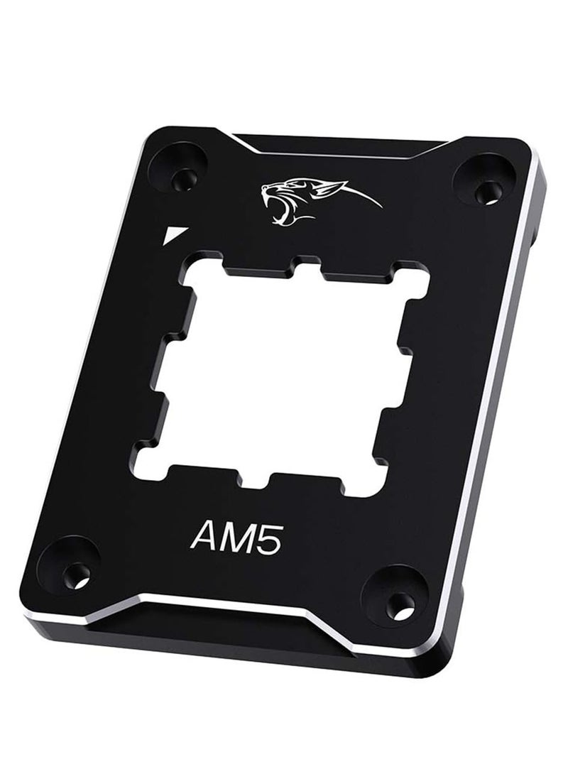 حامل وحدة المعالجة المركزية AM5 من ASF-Black، إطار تثبيت تصحيحي مضاد للانحناء، مثبت AM5 ثابت غير قابل للعلامات، إطار اتصال AM5 مضاد للانحناء، مبرد وحدة المعالجة المركزية القياسي - Image 5