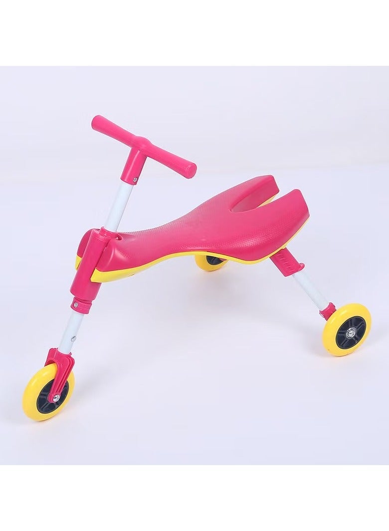 ريزوس دراجة REZZOSS الجديدة المحمولة ثلاثية العجلات، سهلة الحمل، دراجة انزلاقية للمبتدئين من عمر 1-2-3 سنوات، خفيفة الوزن للأولاد والبنات، لعبة داخلية وخارجية - Image 3