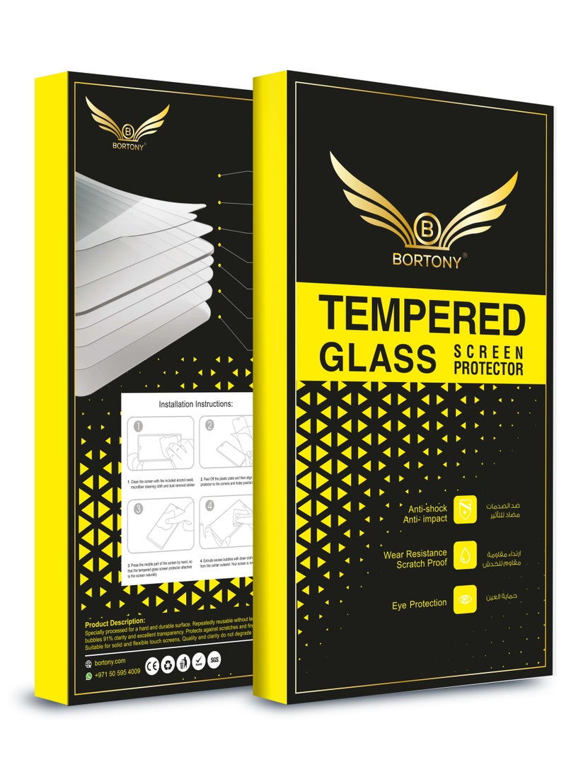 BORTONY Nano Shock-Proof Screen Protector For Apple iPhone 12 Pro Max Clear - Image 4