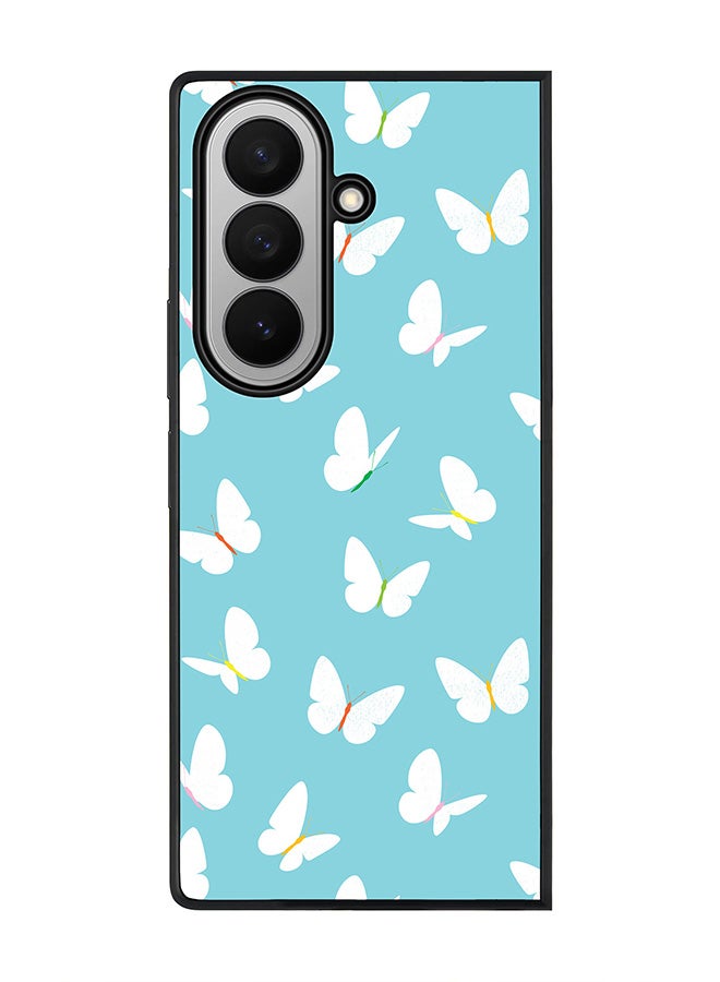 Stylizedd For Samsung Galaxy Z Fold7 Case,Slim fit Camera Protection, Shockproof Thin Phone cover  - Fluttering Butterfly