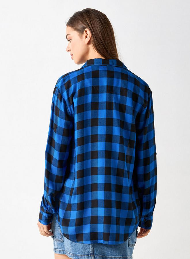 لي كوبر قميص محدد بأكمام طويلة - Image 3