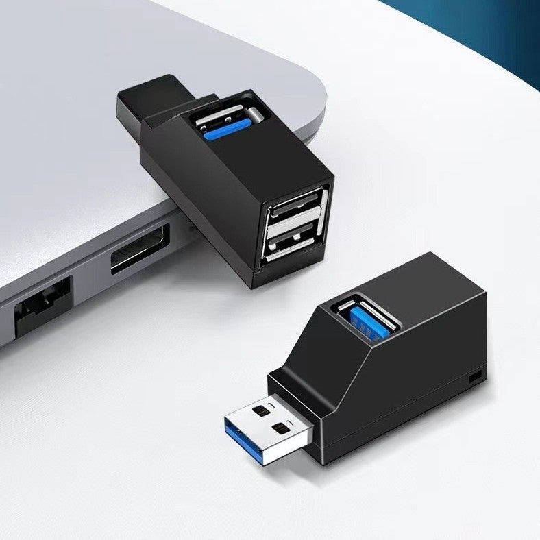 USB3.0HUB three-port in-line splitter extender computer mini portable 2.0 hub docking station - Image 2