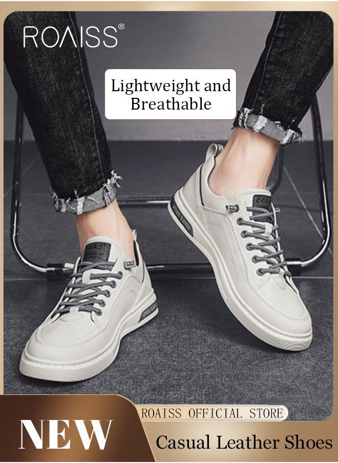 رويس أحذية أنيقة للرجال، أحذية منخفضة الرقبة، أحذية رياضية غير رسمية متعددة الاستخدامات للرجال، أحذية رياضية مريحة بنعال مانعة للانزلاق، مناسبة للارتداء اليومي والأنشطة الخارجية - Image 5