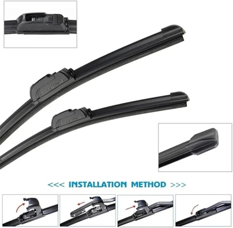 Wivplex Car Front Wiper Blades for Daihatsu Copen - Image 5