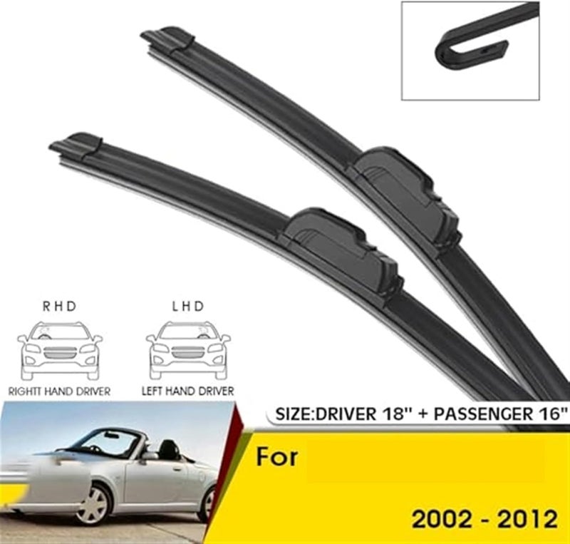 Wivplex Car Front Wiper Blades for Daihatsu Copen - Image 3