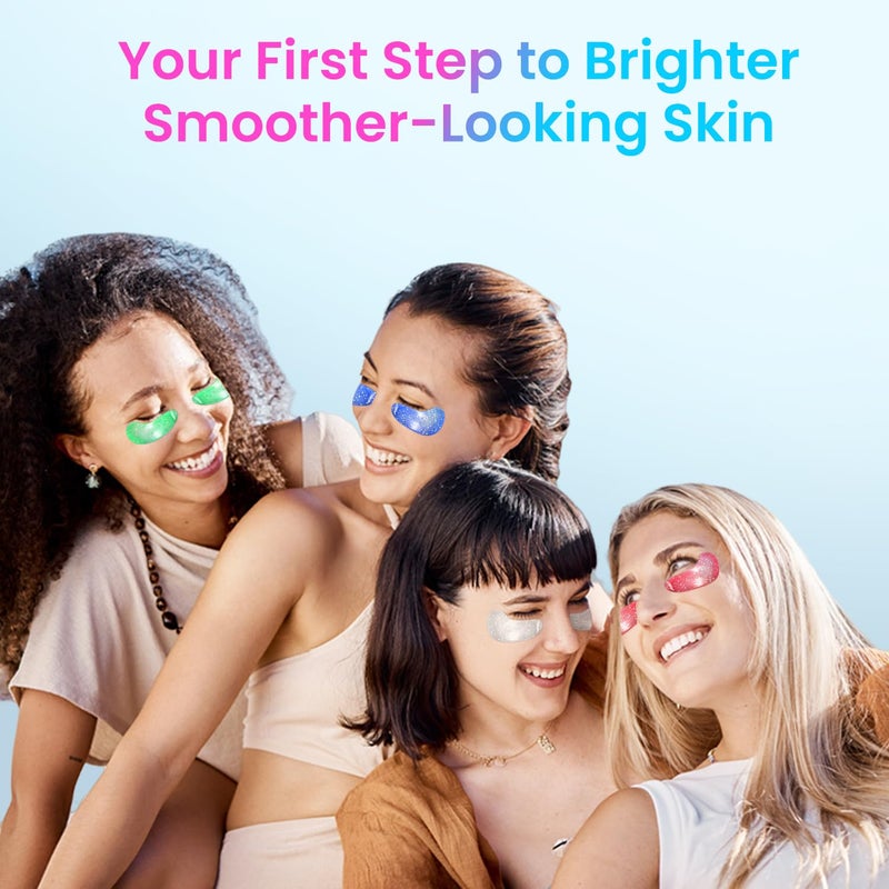 Onespring Eye Masks (48 Pairs) - Face Masks Skincare, Undereye Patches for Puffy Eyes, Dark Circles, Wrinkles, Collagen Eye Gels for Bridesmaid - Gifts for Women, Bachelorette Party Favors - Image 4